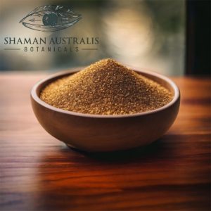 Wormwood extract in bowl