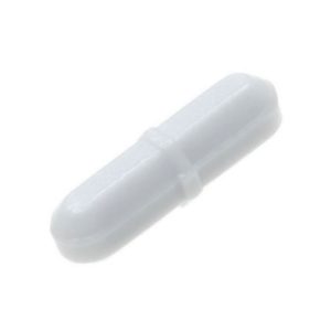Cylindrical Magnetic Stirrer Bar with Pivot Ring & Teflon (PTFE) Coated