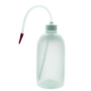 Polypropylene Wash Bottle with Removable Jet & Straw 500ml