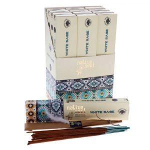 White Sage Incense Sticks Native Soul